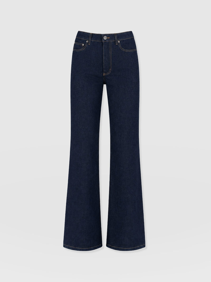 Wide Leg Jean - Indigo Blue - Women's Jeans | Saint and Sofia® EU