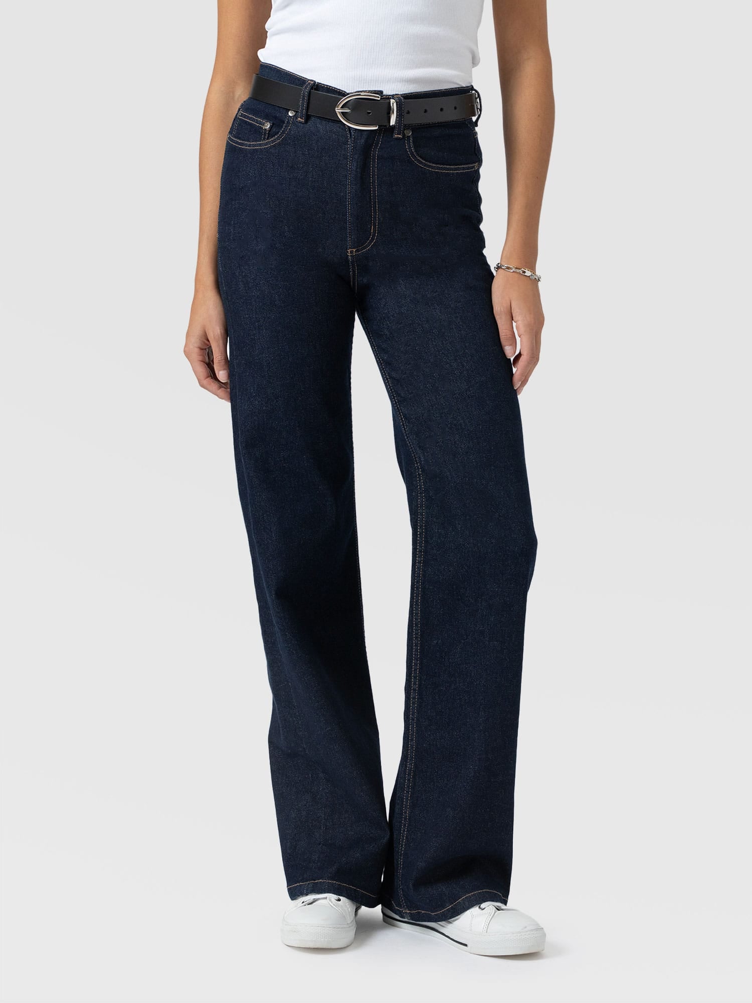 Wide Leg Jean - Indigo Blue - Women's Jeans | Saint + Sofia® EU