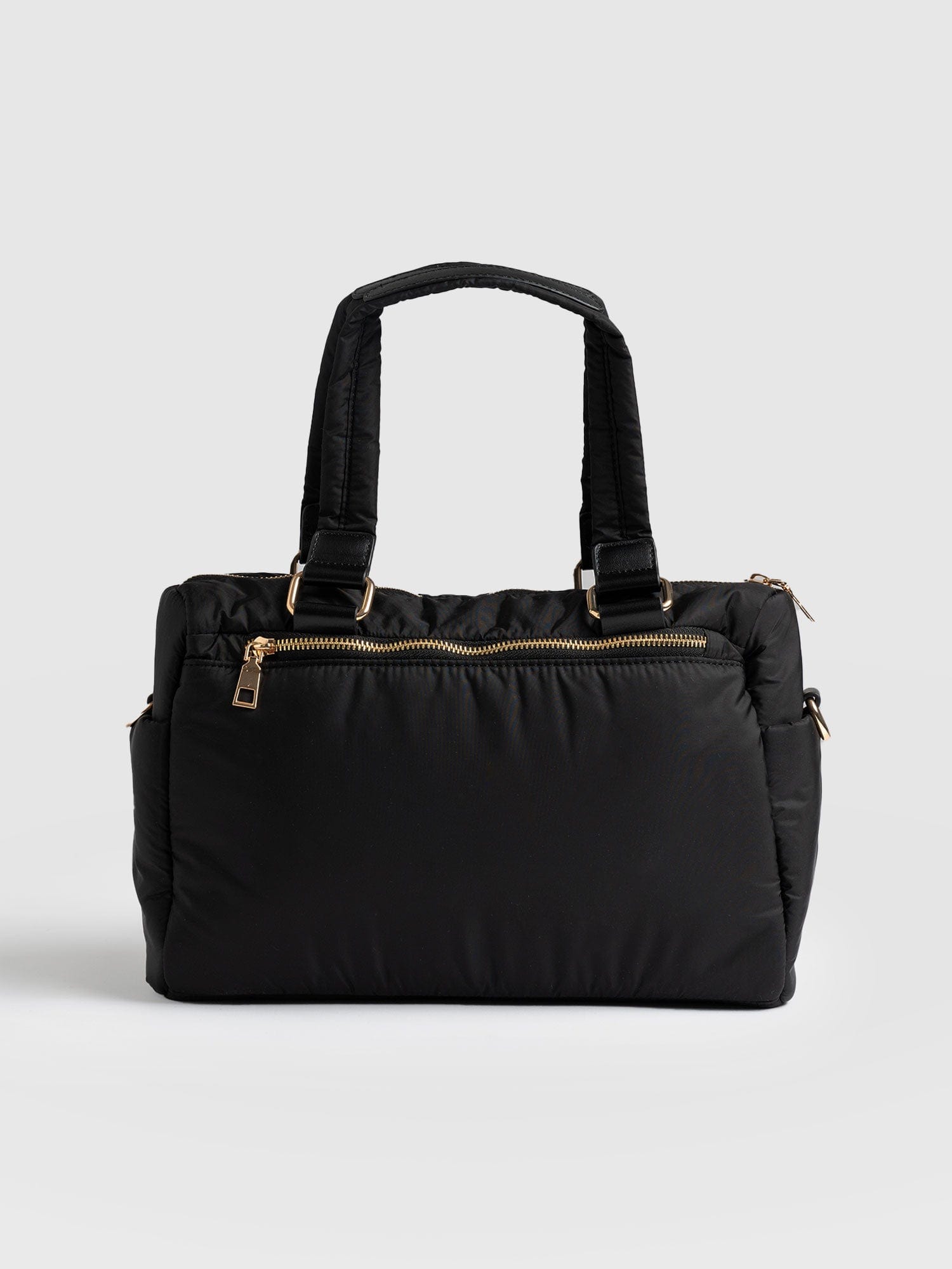 Woven best sale duffle bag