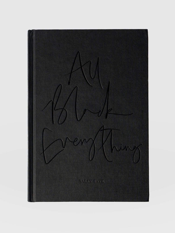 All Black Everything Book by Sally Faye | Saint + Sofia® EU