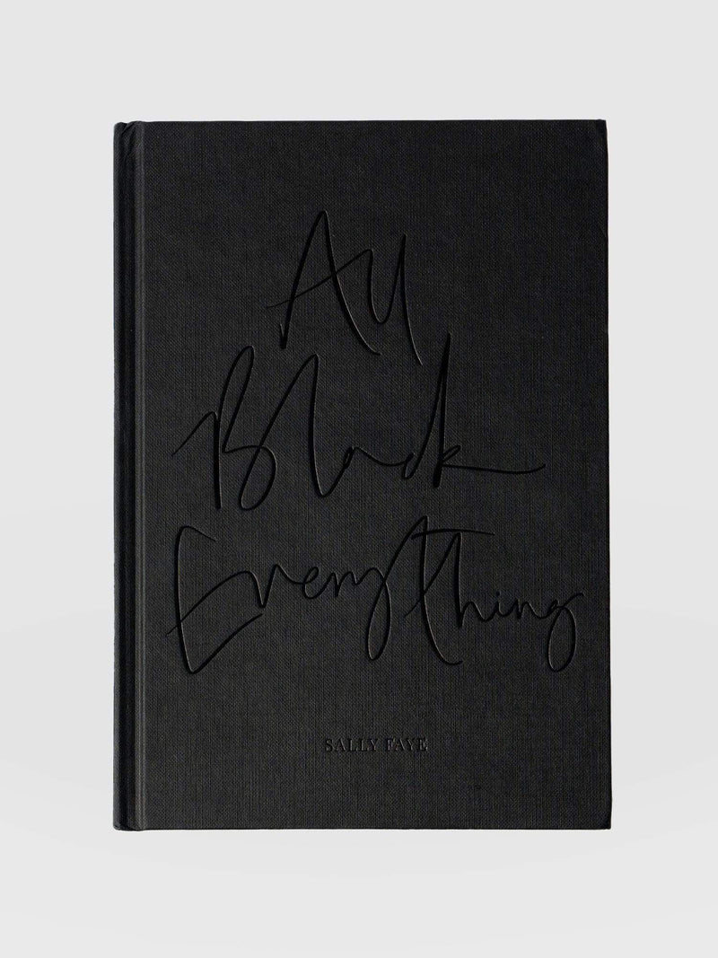 All Black Everything Book by Sally Faye | Saint + Sofia® EU