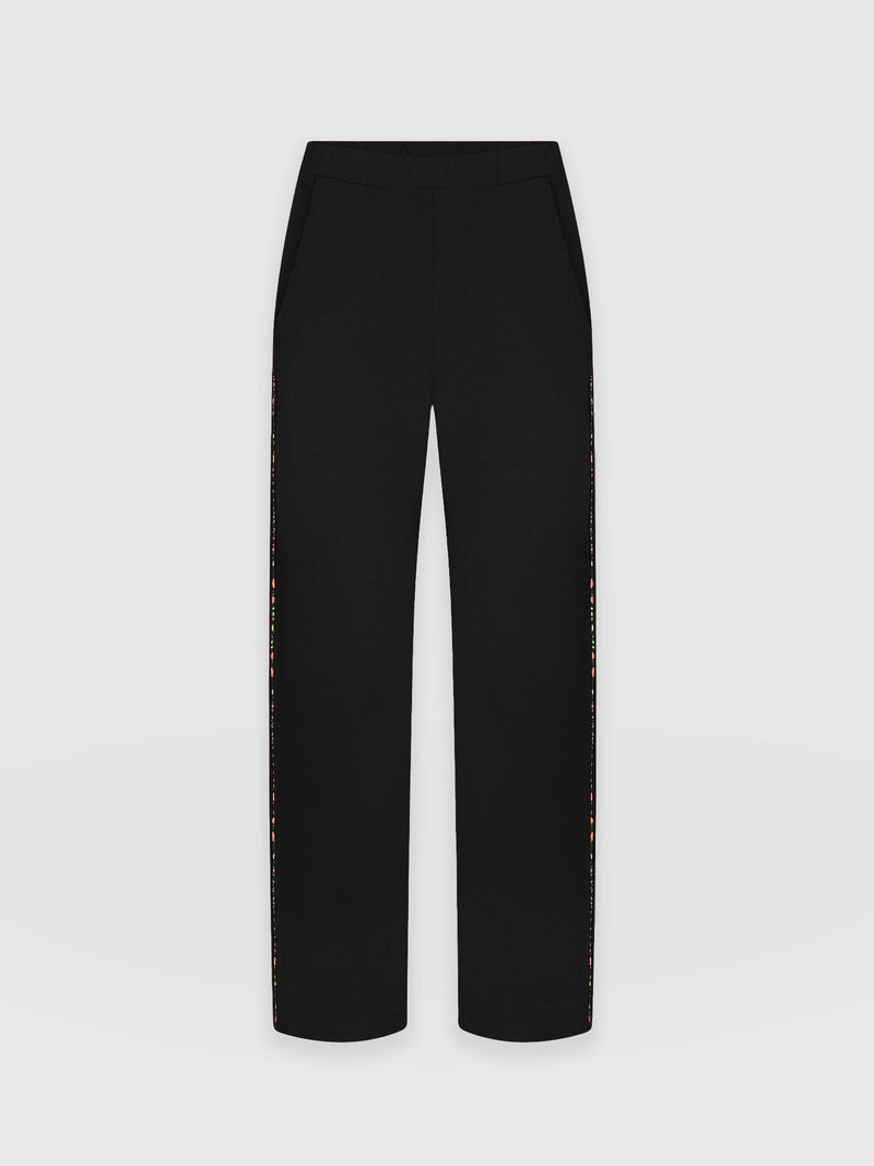 Apartment Pant Black Ditsy Floral - Women's Trousers | Saint + Sofia® UK