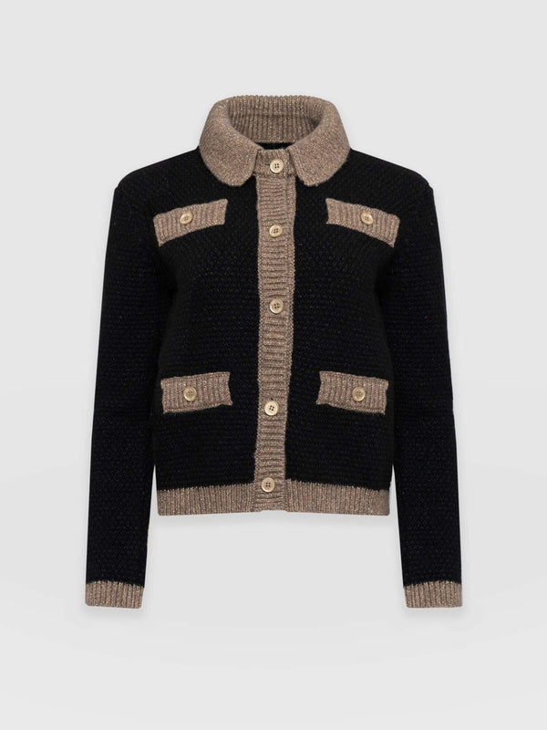 Bodichon Jacket Black - Women's Wool Jacket | Saint + Sofia® UK