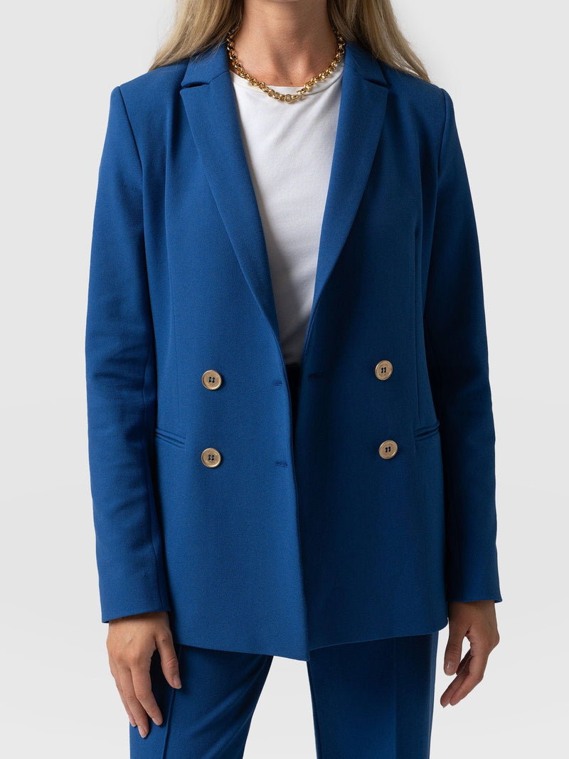 Cambridge Blazer Sapphire Blue - Women's Blazers | Saint + Sofia® EU