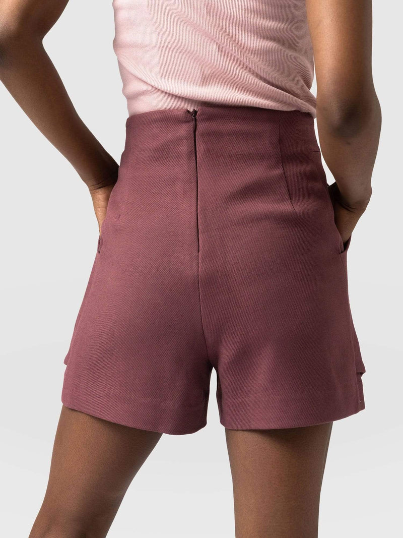 Cambridge Short Mauve - Women's Shorts | Saint + Sofia® EU