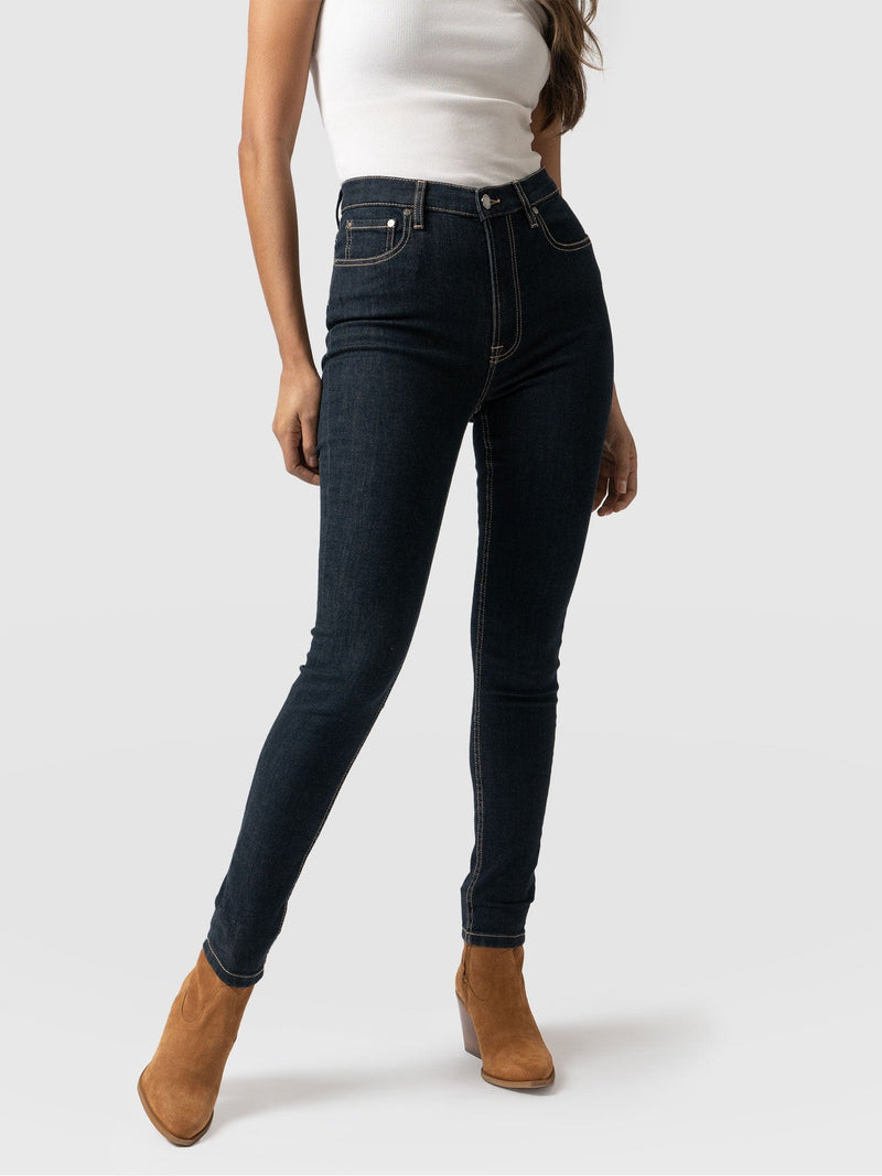 Classic Skinny Jeans Blue - Women's Jeans | Saint + Sofia® EU