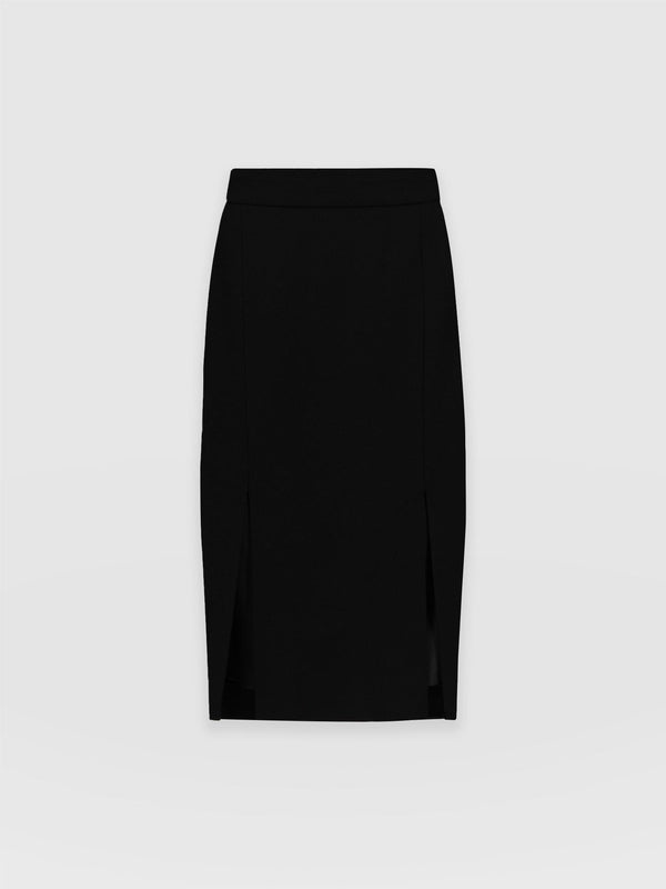 Demi Pencil Skirt Black - Women's Skirts | Saint + Sofia® UK