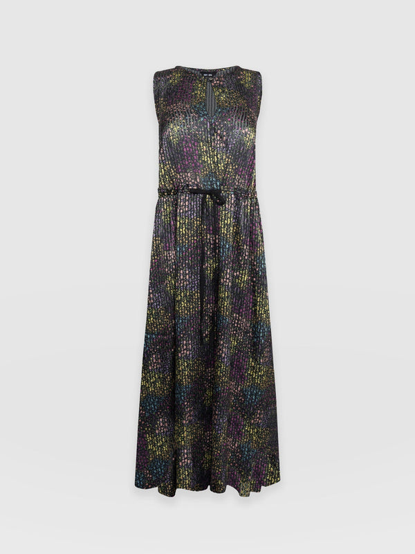 Jodi Cinched Waist Dress Ditsy Floral Burnout - Women's Dresses | Saint + Sofia® UK