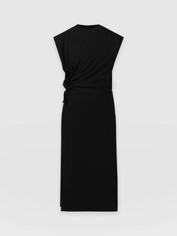 Kensal Knot Dress Black - Women's Dresses | Saint + Sofia® EU