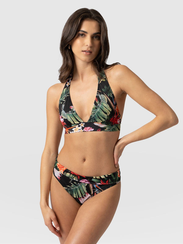 Kyra Bikini Top Tropics - Women's Swimwear | Saint + Sofia® UK