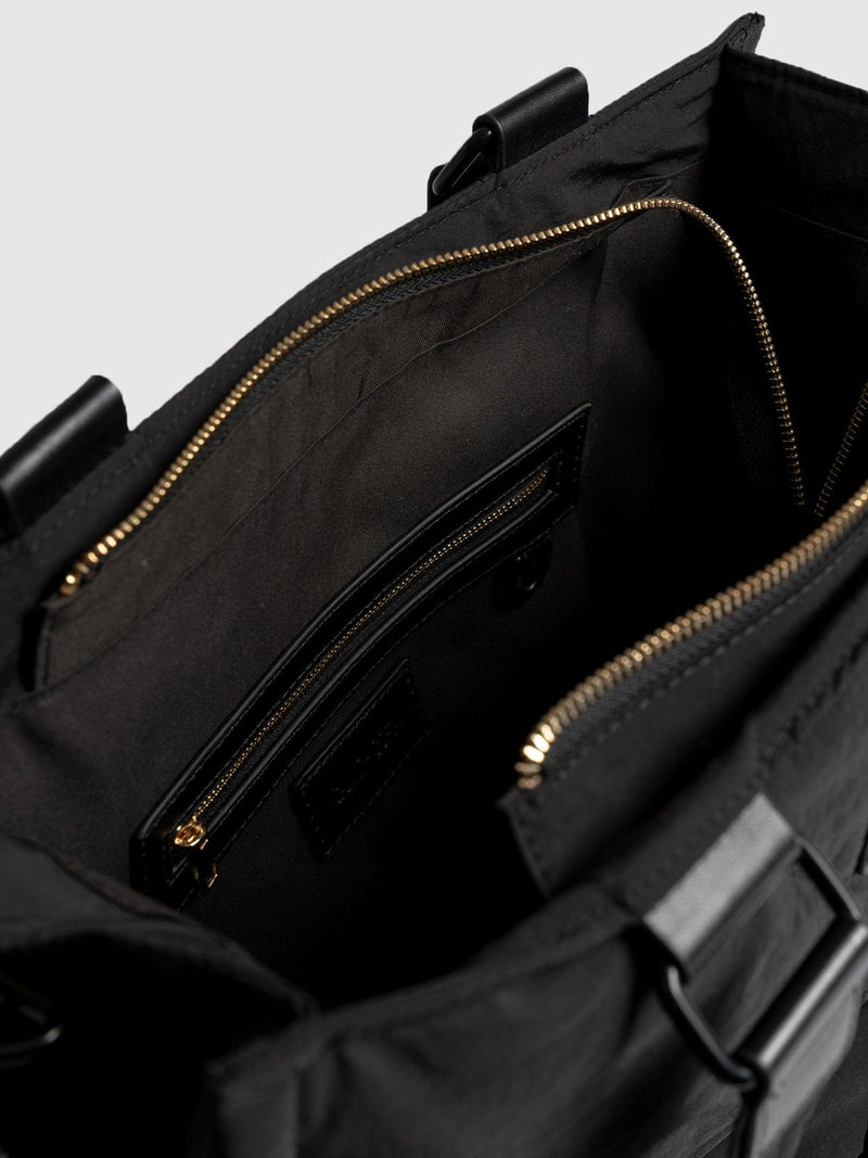 Large Penny Tote Bag Black - Women's Bags | Saint + Sofia® EU
