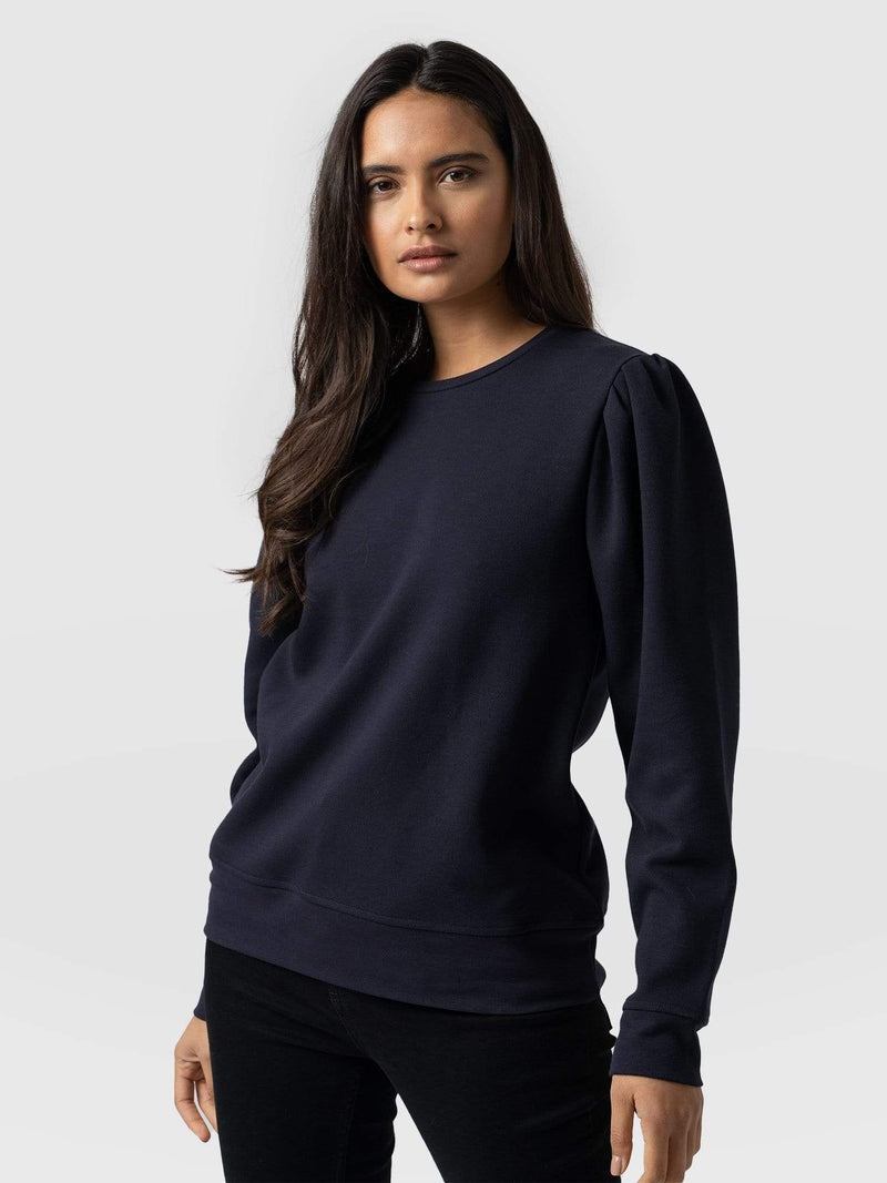 Midnight Sweater Blue - Women's Sweaters | Saint + Sofia® EU