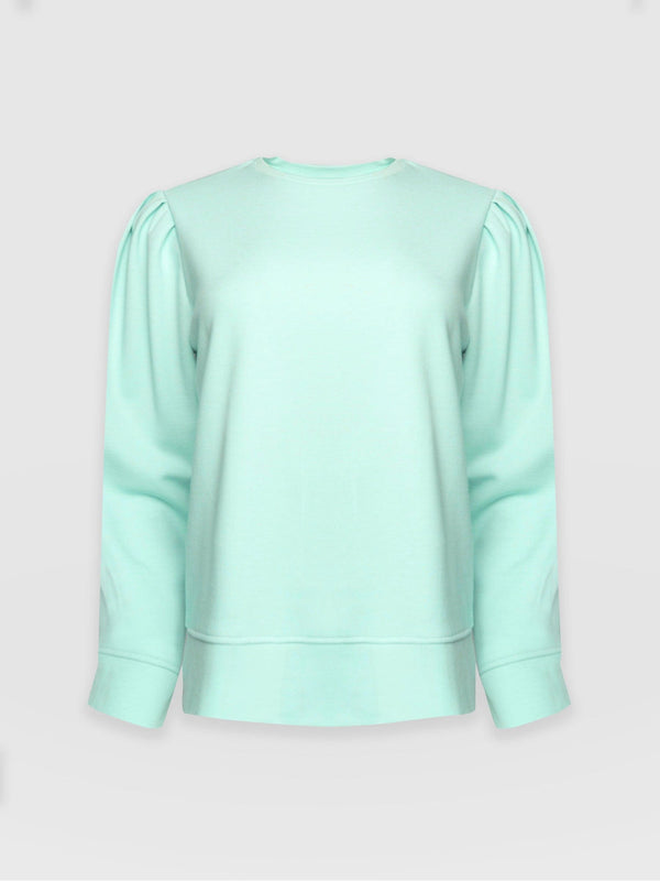 Midnight Sweater Mint - Women's Sweaters | Saint + Sofia® UK