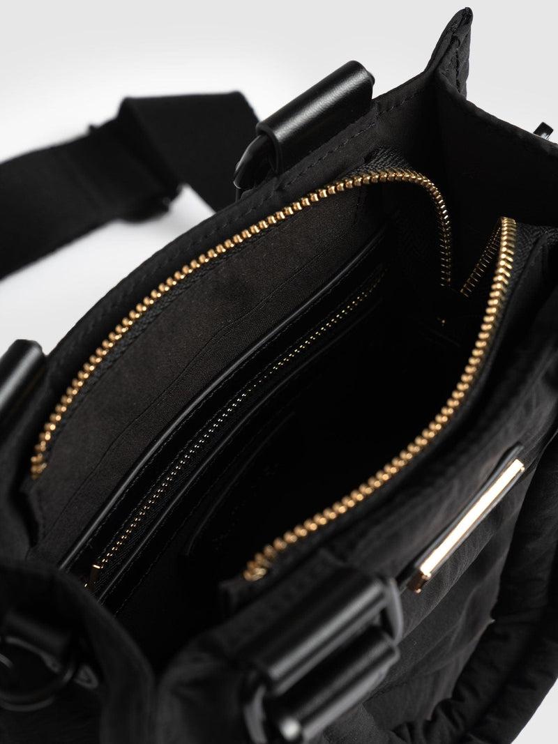 Mini Penny Tote Bag Black - Women's Bags | Saint + Sofia® EU