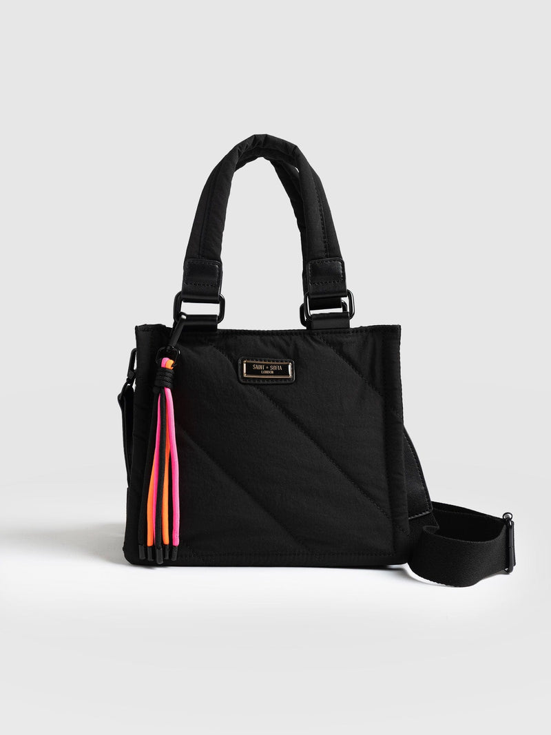 Mini Penny Tote Bag Black - Women's Bags | Saint + Sofia® EU