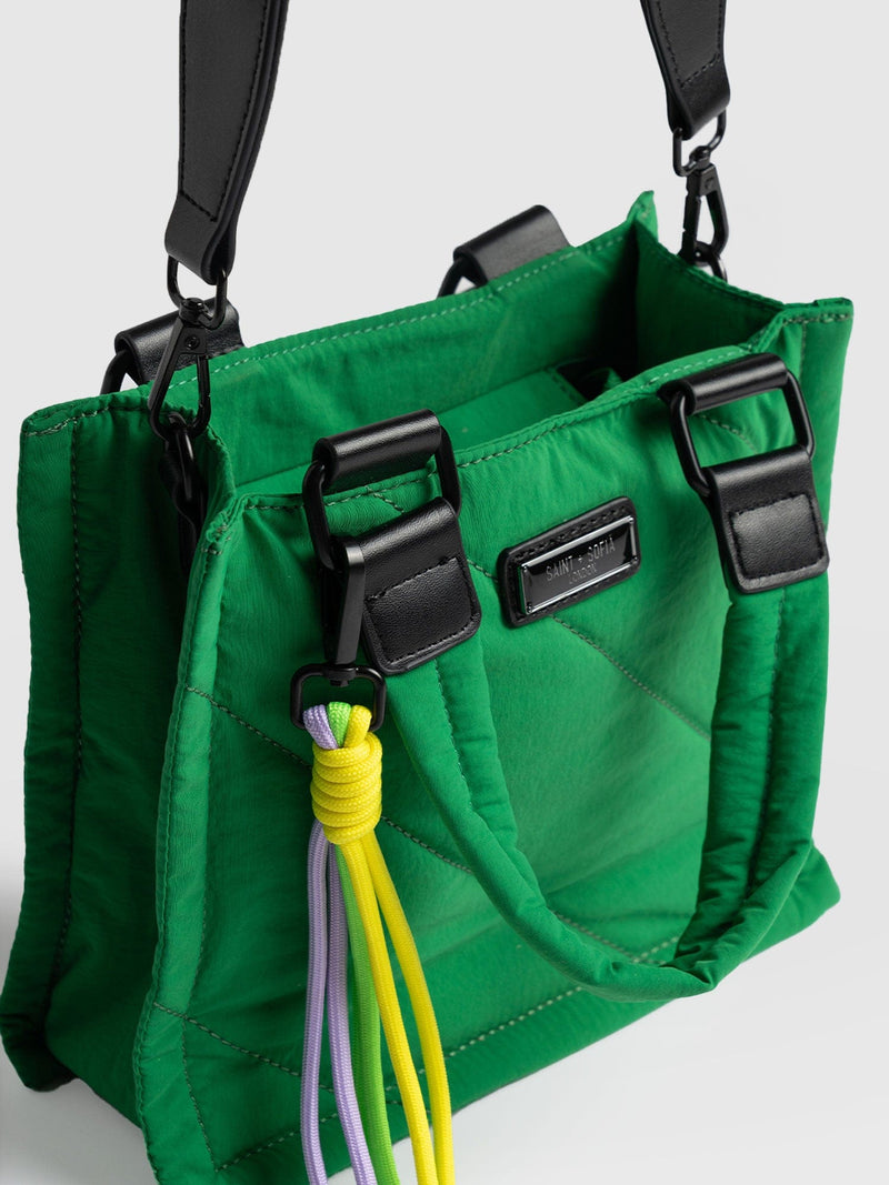 Mini Penny Tote Bag Green - Women's Bags | Saint + Sofia® EU