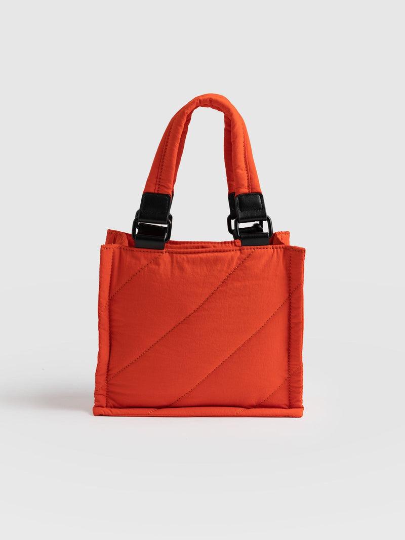 Mini Penny Tote Bag Orange - Women's Bags | Saint + Sofia® EU