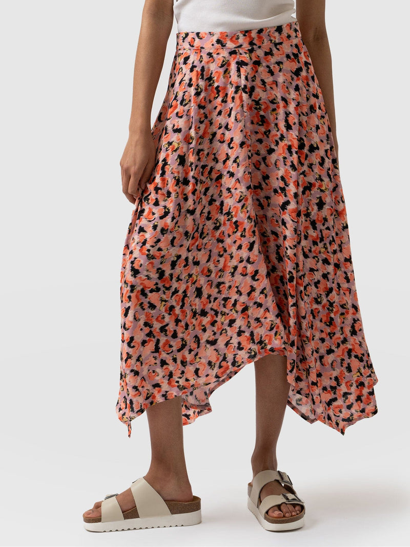 Noho Skirt Confetti Petal - Women's Skirts | Saint + Sofia® UK