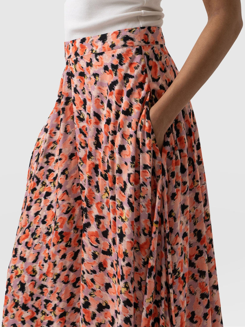 Noho Skirt Confetti Petal - Women's Skirts | Saint + Sofia® UK