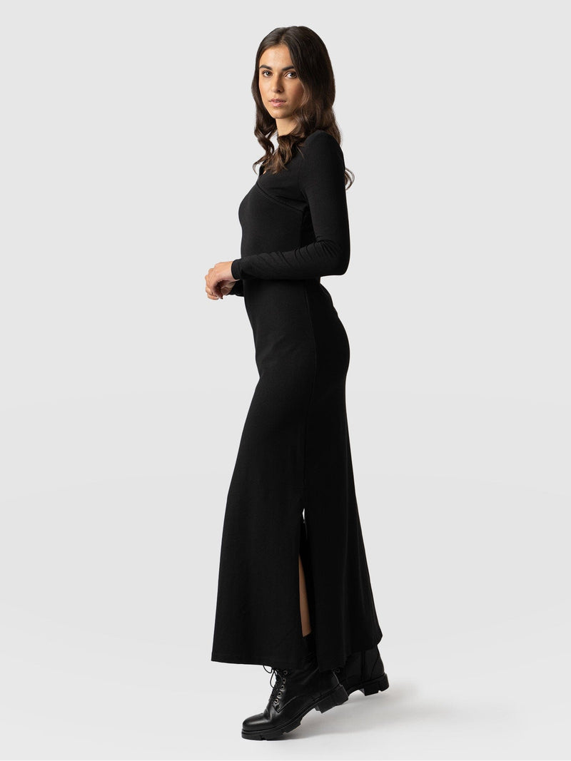Reveal Runway Dress Black - Women's Dresses | Saint + Sofia® UK