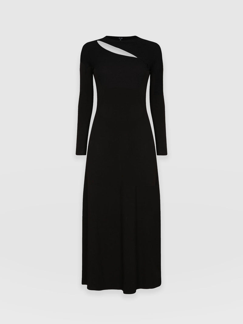 Reveal Runway Dress Black - Women's Dresses | Saint + Sofia® UK