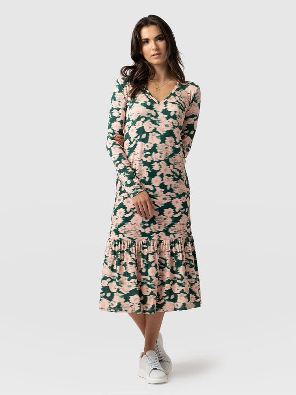 Riley Dress Long Sleeve Chelsea Floral - Women's Dresses | Saint + Sofia® EU