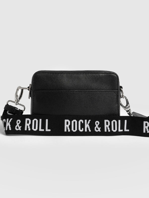 Rock and Roll Handbag Black - Women's Leather Bags | Saint + Sofia® EU