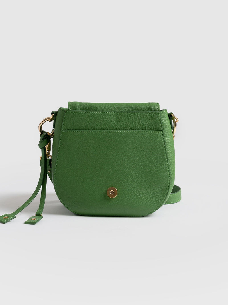 Saddle Bag Green - Women's Handbag | Saint + Sofia® EU