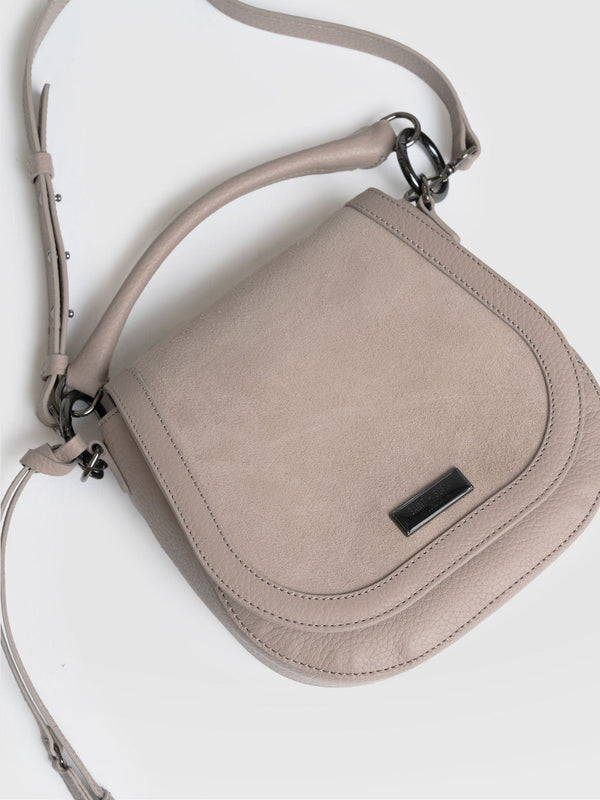 Saddle Bag Mink - Women's Handbag | Saint + Sofia® EU