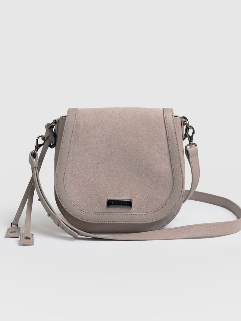 Saddle Bag Mink - Women's Handbag | Saint + Sofia® EU