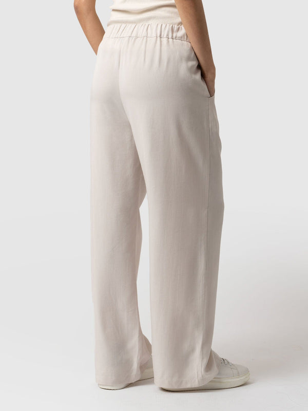 Sloane Pant Oyster - Women's Trousers | Saint + Sofia® EU