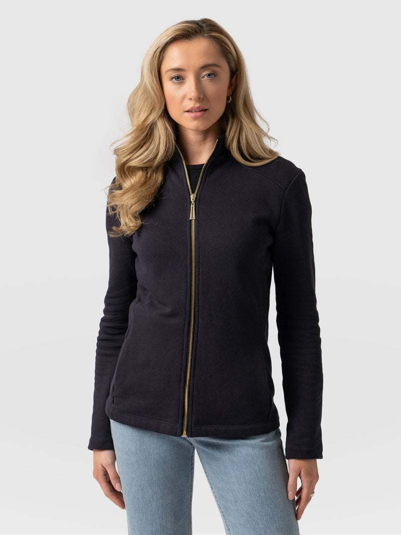 Soho Jacket Navy - Women's Jackets | Saint + Sofia® UK