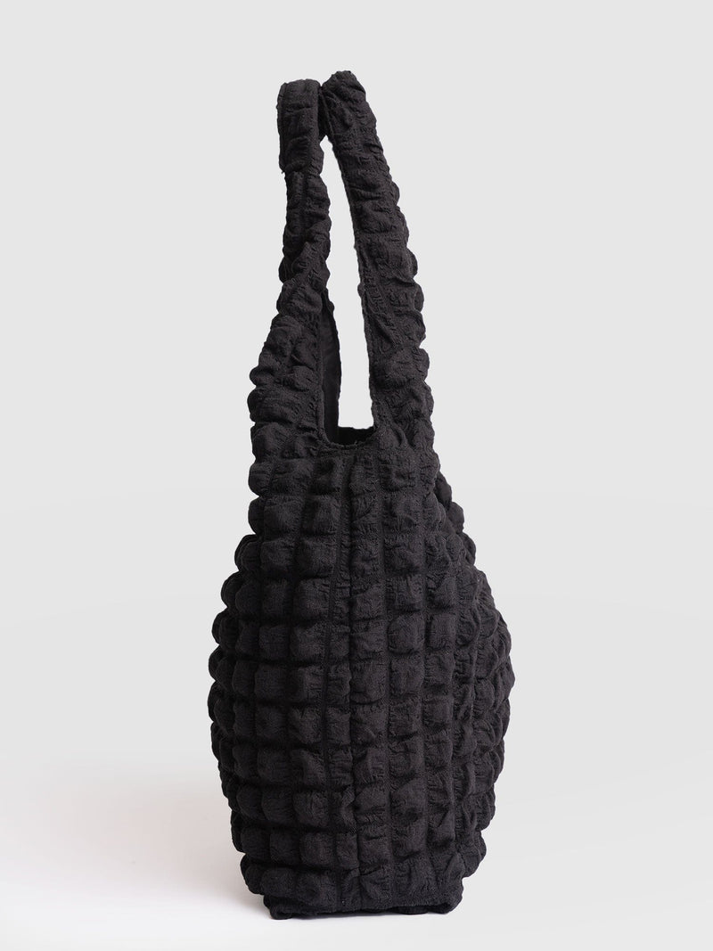 Soho Shoulder Tote Bag Black - Women's Bags | Saint + Sofia® UK