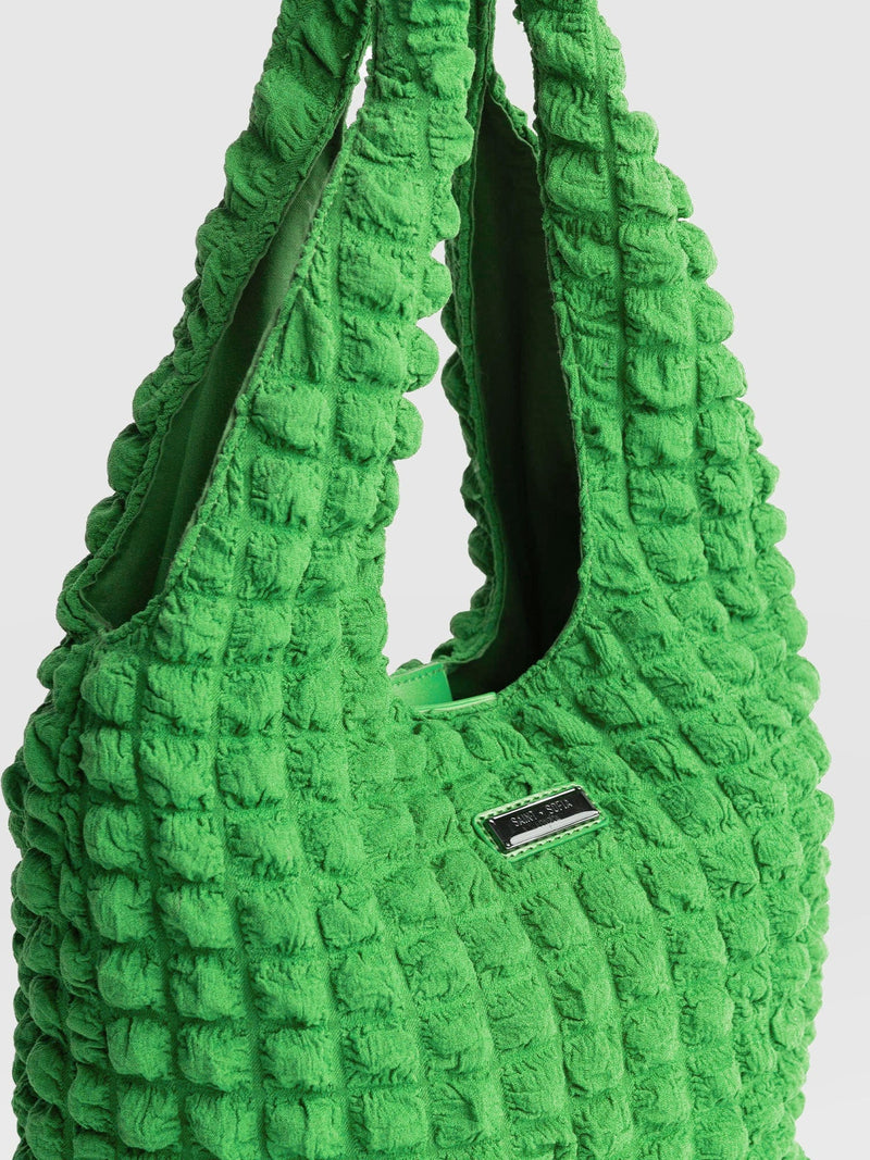 Soho Shoulder Tote Bag Green - Women's Bags | Saint + Sofia® UK