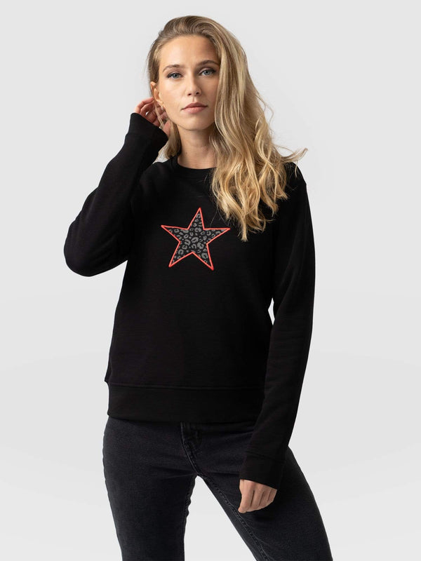 Stellar Sweater Black - Women's Sweaters | Saint + Sofia® EU
