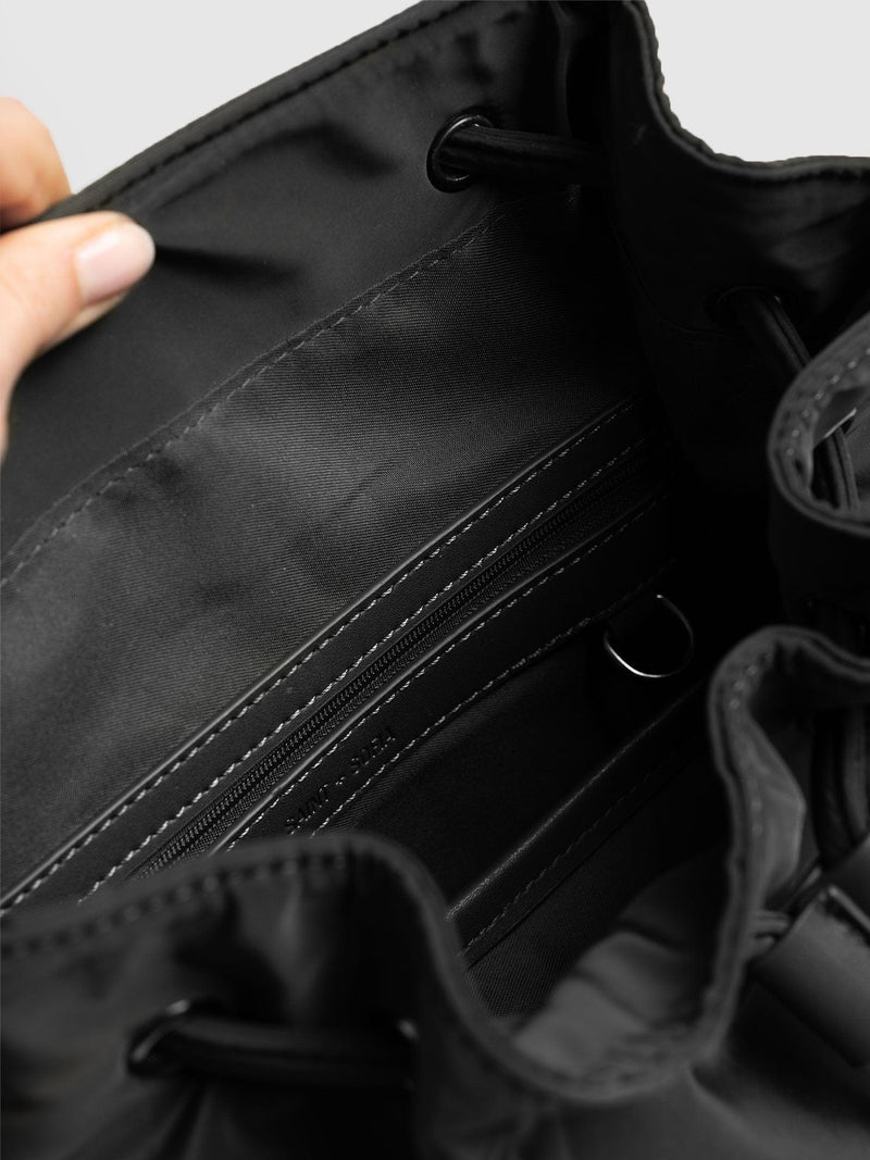 Studded Nylon Backpack Black - Women's Backpacks | Saint + Sofia® EU