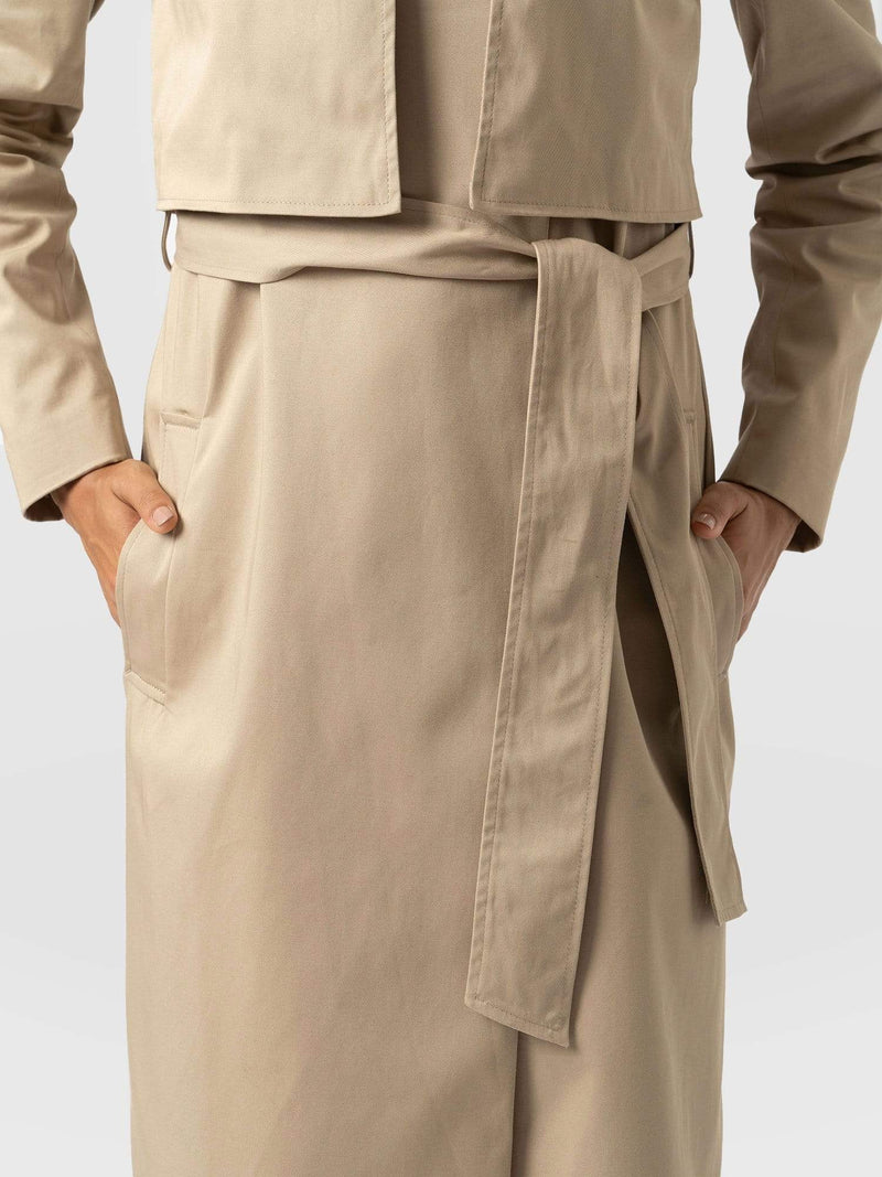 Trench Coat Beige - Women's Overcoats | Saint + Sofia® EU