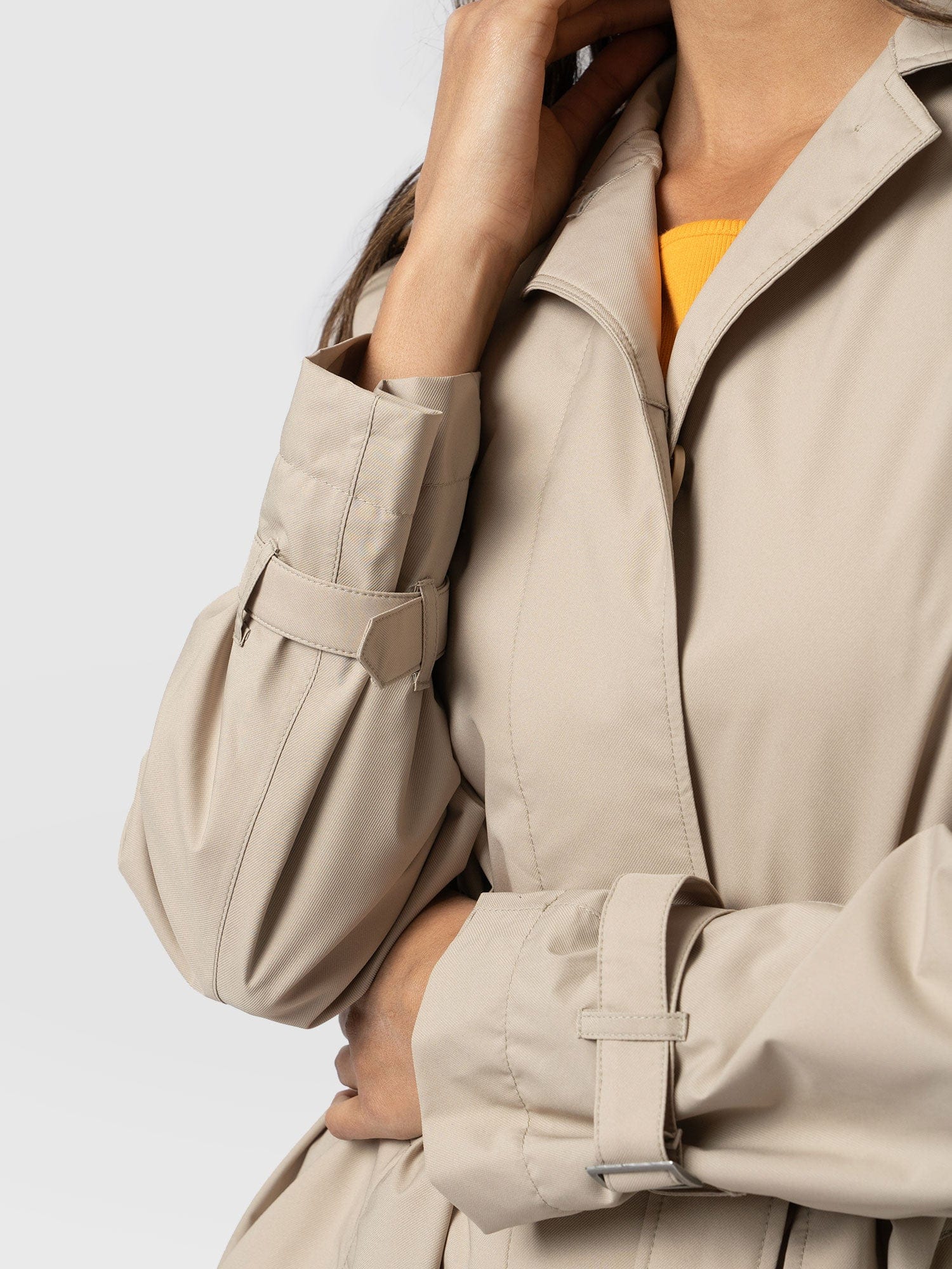 Waterproof Trench Coat - Beige